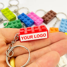 Load image into Gallery viewer, 2X4 Basic Brick Key Chain - Corporate Gift - Branded with your LOGO