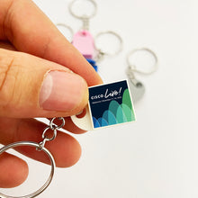 Load image into Gallery viewer, Build Your Own Brick Keyrings/keychains for - Corporate & Events - Square Format Logo