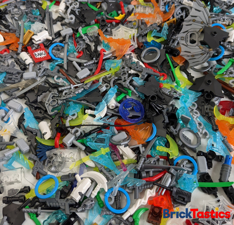 SUPER HEROES Theme - Minifigure Accessories/Items Pack x25/50/100 Pcs