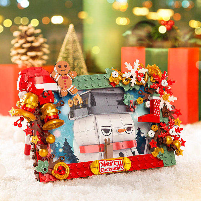 Decorative Christmas Photo Frame Set