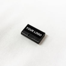 Load image into Gallery viewer, *Custom Upgrade* - Branded Black Laptop - Corporate Gift - Branded with your LOGO/ART - For use with LEGO® Minifigures