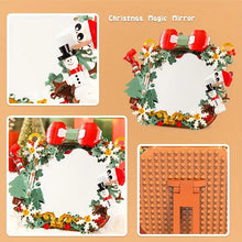 Load image into Gallery viewer, Christmas Wreath & Mirror Set