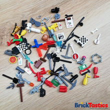 Load image into Gallery viewer, City Theme - Minifigure Accessories/Items Pack x25/50/100 Pcs