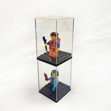Load image into Gallery viewer, Display Cases For Minifigures - Stackable and with branding features  - Unbranded
