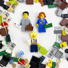 Load image into Gallery viewer, *Custom Upgrade* Corporate/Office/IT Accessories - Upgrade your build-a-figure package's LEGO® Minifigure accessories