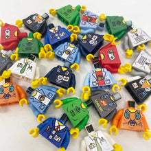 Load image into Gallery viewer, *Custom Upgrade* IT, TECH & Corporate Torso Decals - Printed & Applied to your build-a-figure package LEGO® Minifigures