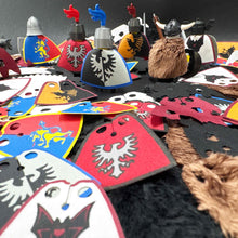 Load image into Gallery viewer, Medieval Clothing & Cape Packs (x10 Piece Mix) Unbranded Castle and Knight Themed - For your figures