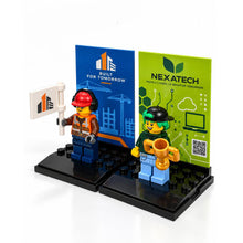 Load image into Gallery viewer, Display Cases For Minifigures - Stackable and with branding features - Unbranded