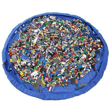 Load image into Gallery viewer, Portable Toy Storage Bag/Mat - light weight- LEGO® & Bricks Clean-up Solutions