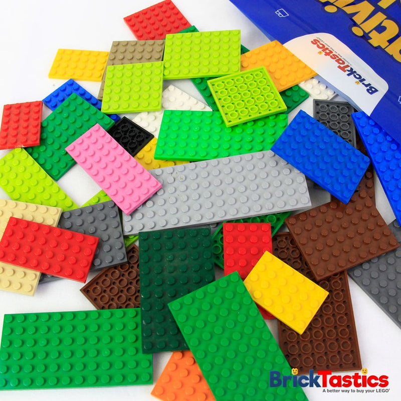 Mixed Colour Plates Pack - 500g – High Quality Used LEGO®