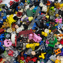 Load image into Gallery viewer, BULK PARTS (50 grams) - Lucky Dip Minifigure Creativity Packs – High Quality Used LEGO