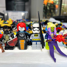 Load image into Gallery viewer, BULK PARTS (50 grams) - Lucky Dip Minifigure Creativity Packs – High Quality Used LEGO