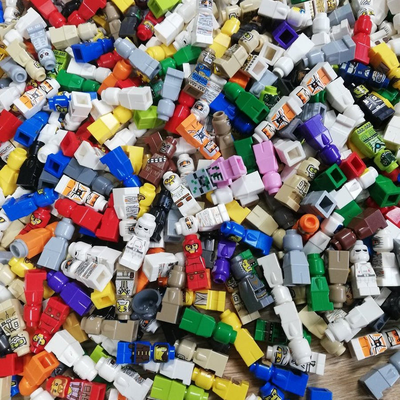 Micro Figures - Lucky Dip Minifigure Packs (QTY x10 figs) – High Quality Used LEGO