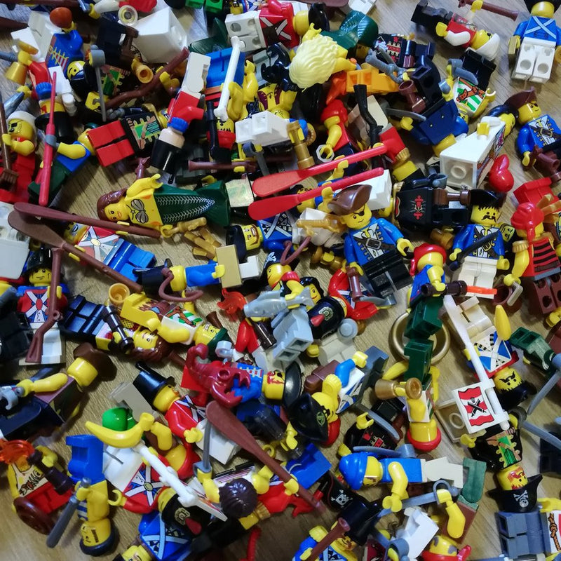 Pirates - Lucky Dip Minifigure Packs (QTY x5 figs) – High Quality Used LEGO