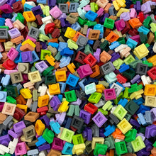 Load image into Gallery viewer, 1 x 1 Plates - 150 Pieces - Choose Your Colours - Unbranded