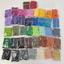 Load image into Gallery viewer, 1 x 1 Plates - 300 Pieces Building Bricks - 42 Colour Mix - Unbranded