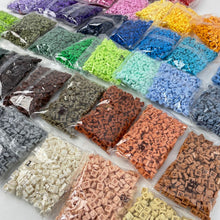 Load image into Gallery viewer, 1 x 1 Plates - 300 Pieces Building Bricks - 42 Colour Mix - Unbranded