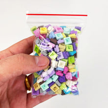 Load image into Gallery viewer, 1 x 1 Plates - 300 Pieces (50g) - Pastel GirlFriends Themed - Unbranded