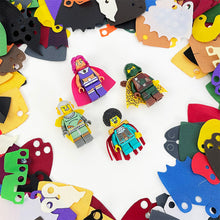 Load image into Gallery viewer, Clothing & Cape Packs (x10 Piece Mix) Unbranded - For LEGO® Minifigures