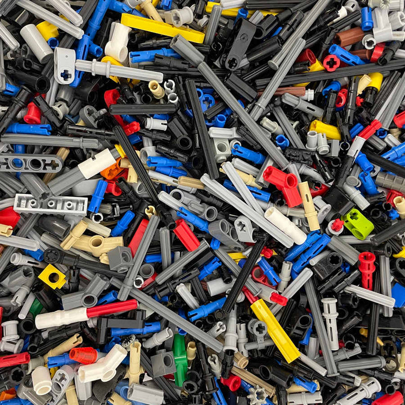 Technics LEGO® Connectors & Small Parts Pack 200g (800+pcs) – High Quality Used LEGO