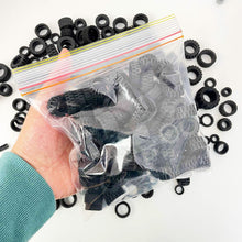 Load image into Gallery viewer, Wheel Tyre Packs (No Rims) – High Quality Used LEGO