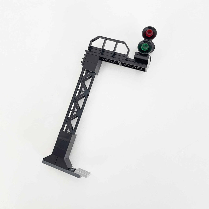 Train Railway Light Signals Red/Green - Unbranded Bricks