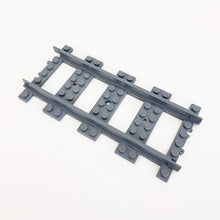 Load image into Gallery viewer, Train Tracks Railway Straight Piece x1 QTY - Unbranded Bricks
