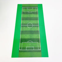Load image into Gallery viewer, Soccer Field Printed 32x32 Stud - Unbranded Baseplate