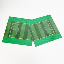Load image into Gallery viewer, Soccer Field Printed 32x32 Stud - Unbranded Baseplate