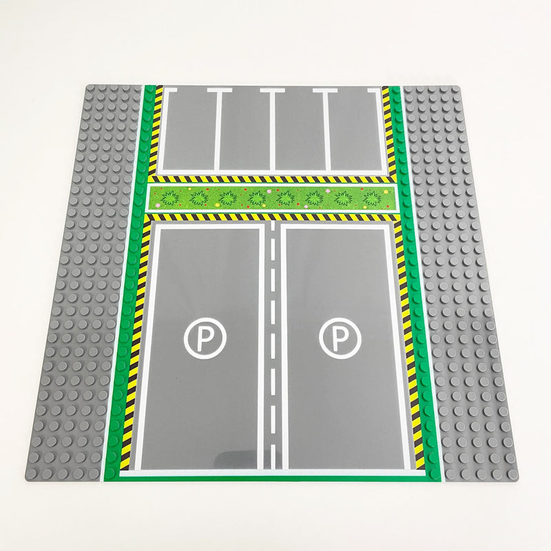 Printed Road Plates 32x32 Stud City Street Designs - Unbranded Baseplates
