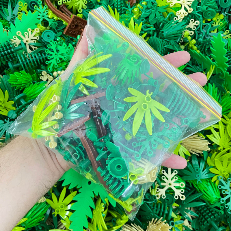 Foliage Packs - 90+ Pieces (100g) - Great Bulk Mix - Unbranded