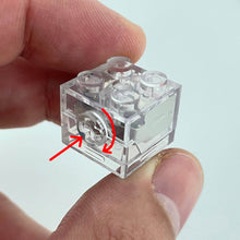 Load image into Gallery viewer, 2X2 LED Light Bricks - 3 Styles - x5 Pc's - Unbranded