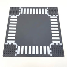 Load image into Gallery viewer, Printed Road Plates 32x32 Stud City Street Designs - Unbranded Baseplates