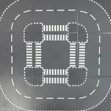 Load image into Gallery viewer, Printed Road Plates 32x32 Stud City Street Designs - Unbranded Baseplates