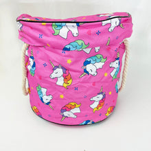 Load image into Gallery viewer, Building Bricks & Toy Storage Bag - Portable Easy Pack Up Design with Mat