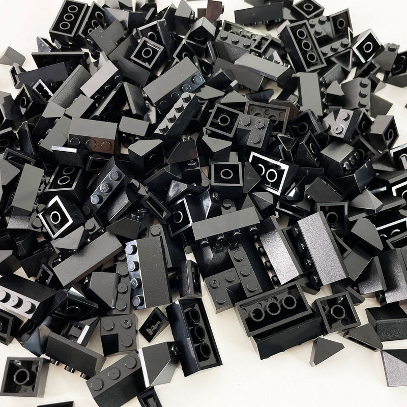 Roof Tiles - Slopes, Mixed Pack, for houses and architecture brick building - 250+pcs