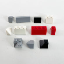 Load image into Gallery viewer, Roof Tiles - Slopes, Mixed Pack, for houses and architecture brick building - 250+pcs