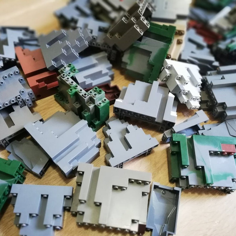 Rock Pieces Pack (10 pieces) - High Quality Preloved LEGO