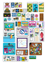 Load image into Gallery viewer, Sticker Sheet – Friends Inspired - Fits LEGO® Blocks