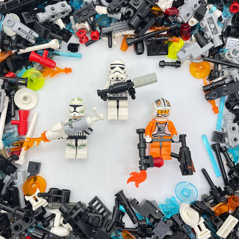 LEGO® Star Wars Weapons Accessory Pack 75pcs - (Create your own) - For Minifigures