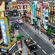 Load image into Gallery viewer, Printed Road Plates 32x32 Stud City Street Designs - Unbranded Baseplates