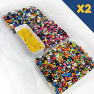 Build-A-Minifigure Package (x1000 Minifigures of Parts) - BULK - For Trade Shows, Events, Weddings, Birthdays and more