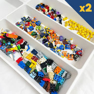 Build-A-Minifigure Package (x100 Minifigures of Parts) - BULK - For Trade Shows, Events, Weddings, Birthdays and more