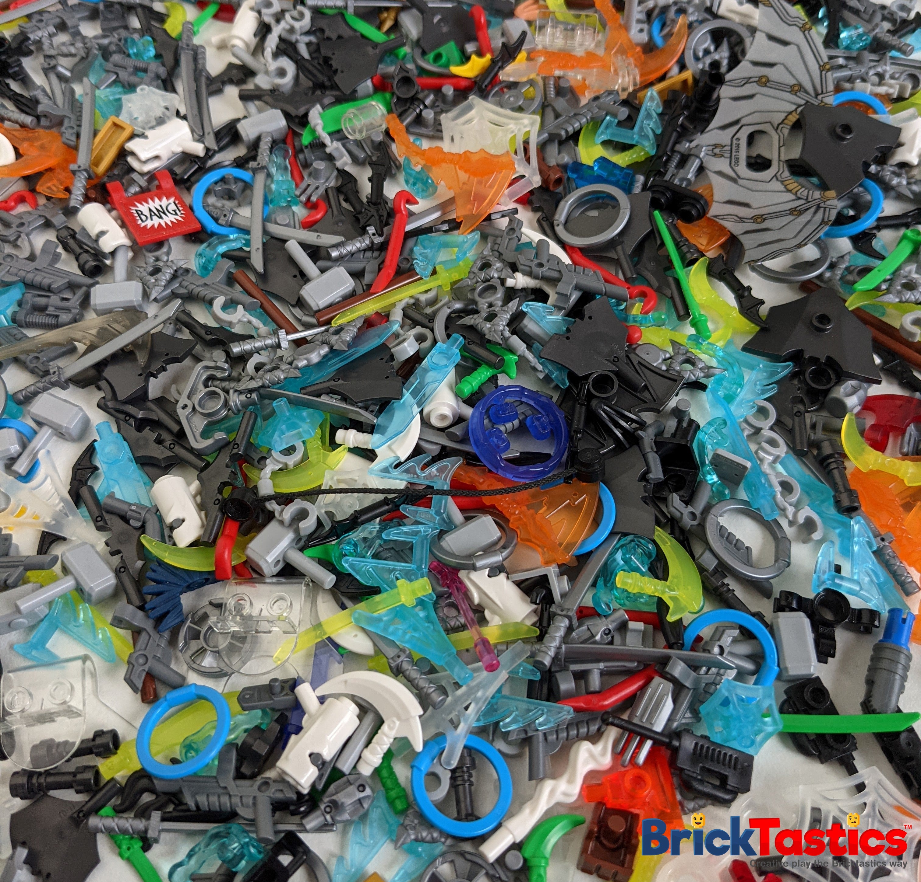 SUPER HEROES Theme - Minifigure Accessories/Items Pack x25/50/100 Pcs