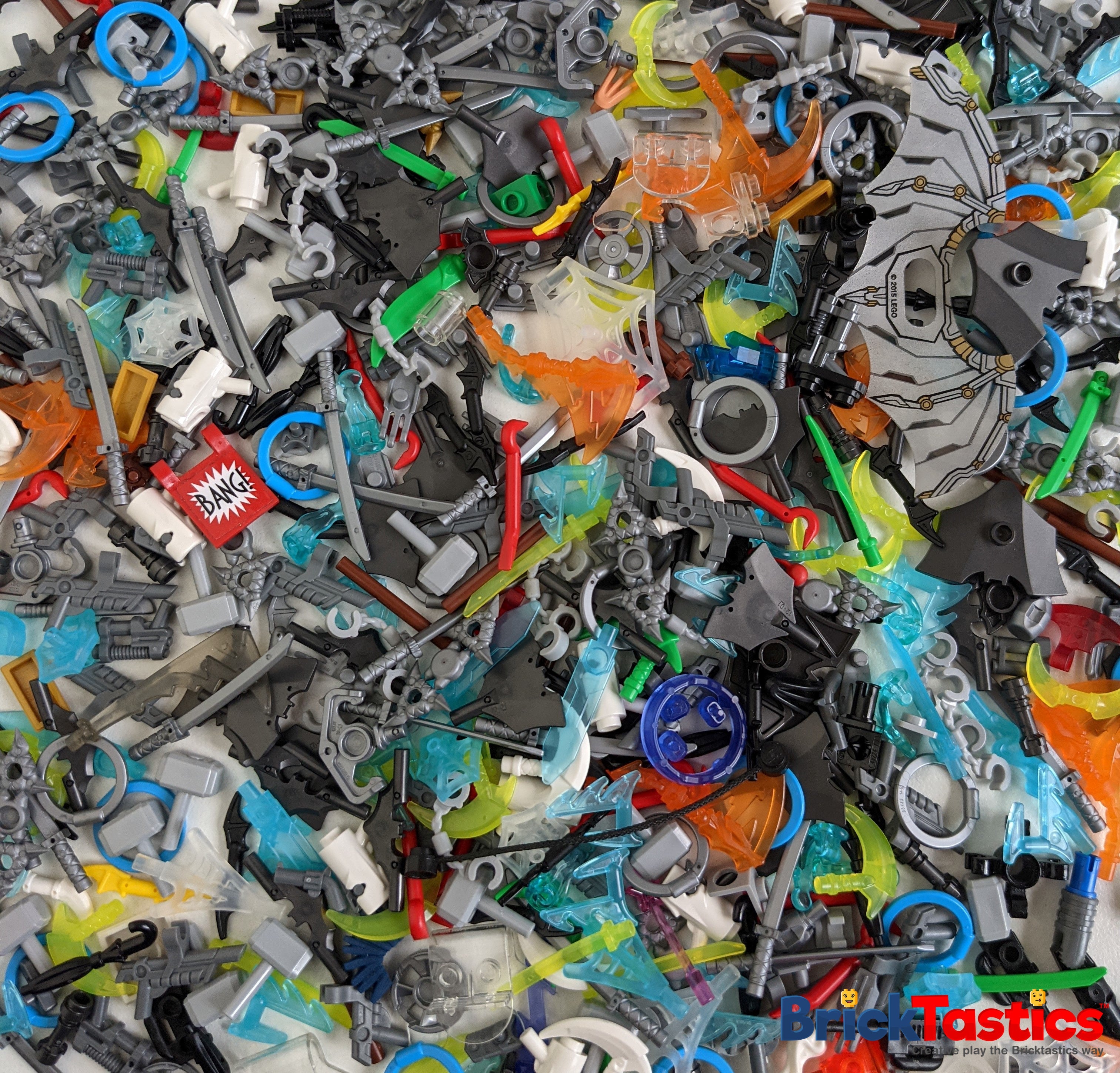 SUPER HEROES Theme - Minifigure Accessories/Items Pack x25/50/100 Pcs