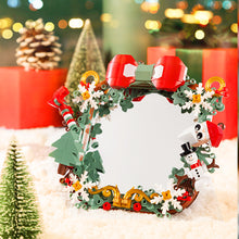 Load image into Gallery viewer, Christmas Wreath &amp; Mirror Set
