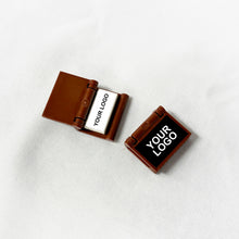 Load image into Gallery viewer, *Custom Upgrade* - Branded Book with Page Insert - Corporate Gift - Branded with your LOGO/ART - For use with LEGO® Minifigures
