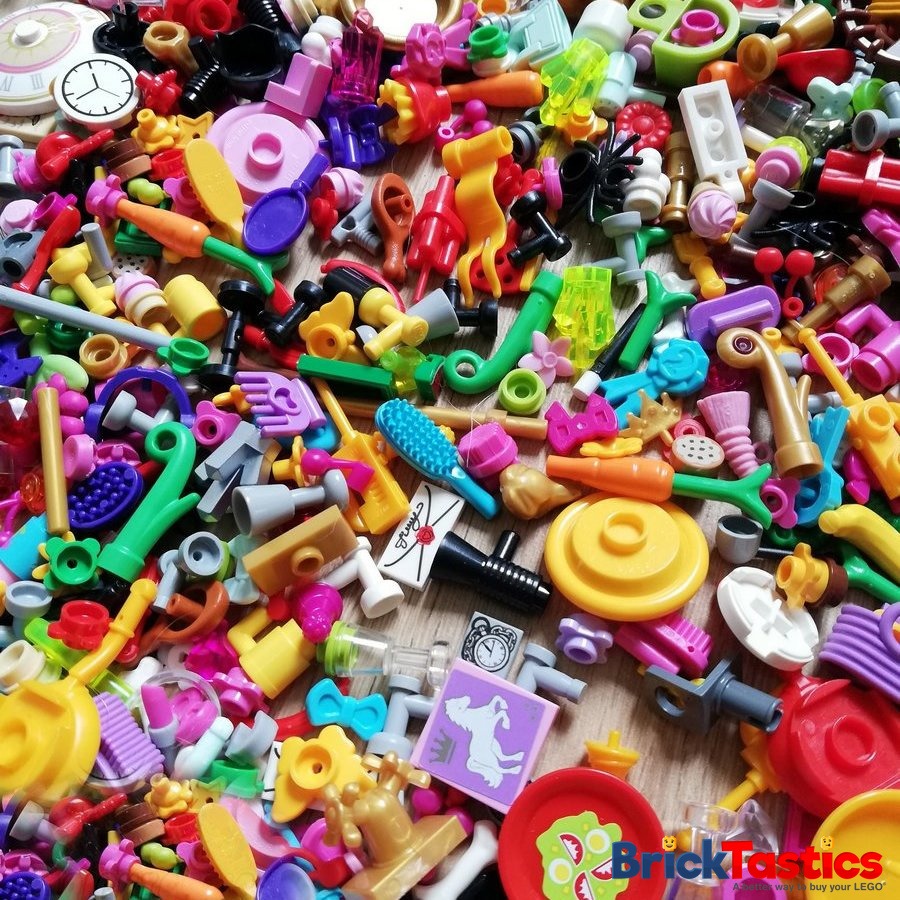 Friends Theme - Minifigure Accessories/Items Pack x25/50/100 Pcs