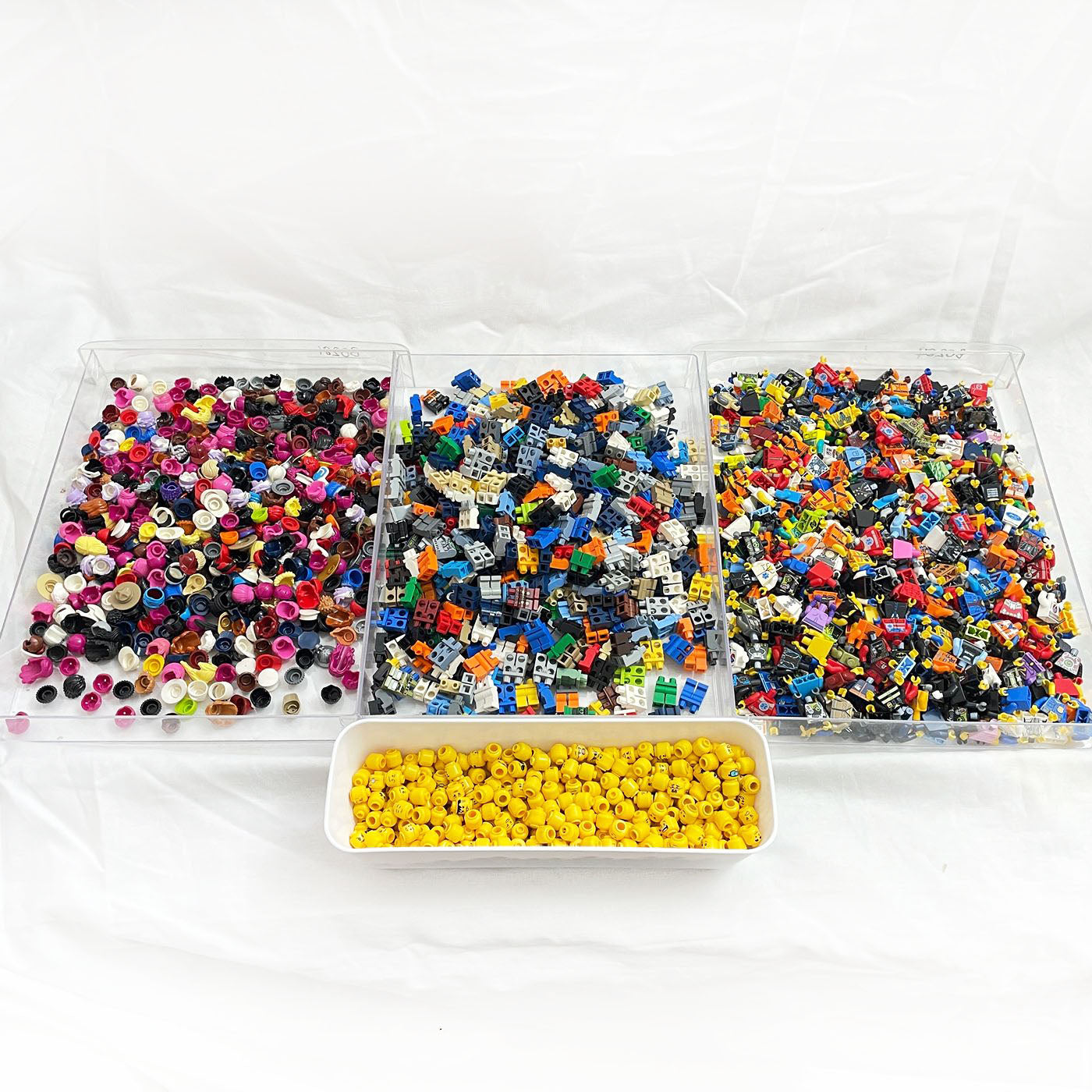 Build-A-Minifigure Package (x1000 Minifigures of Parts) - BULK - For Trade Shows, Events, Weddings, Birthdays and more