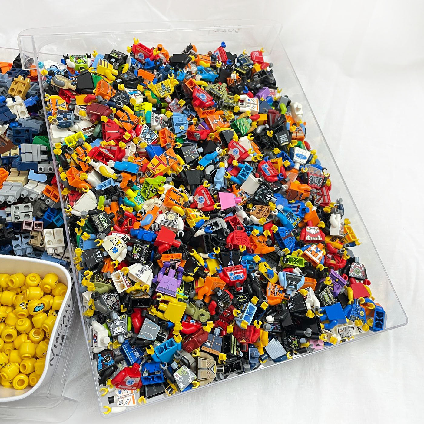 Build-A-Minifigure Package (x500 Minifigures of Parts) - BULK - For Trade Shows, Events, Weddings, Birthdays and more